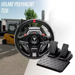 THRUSTMASTER T128-P Simtask Farming Pack pour PS5 et PC
