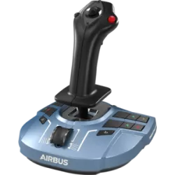 THRUSTMASTER TCA SIDESTICK X AIRBUS Edition Joystick PC / XBOX Joystick PC avec manette des gaz intégrée avec inverseur de…
