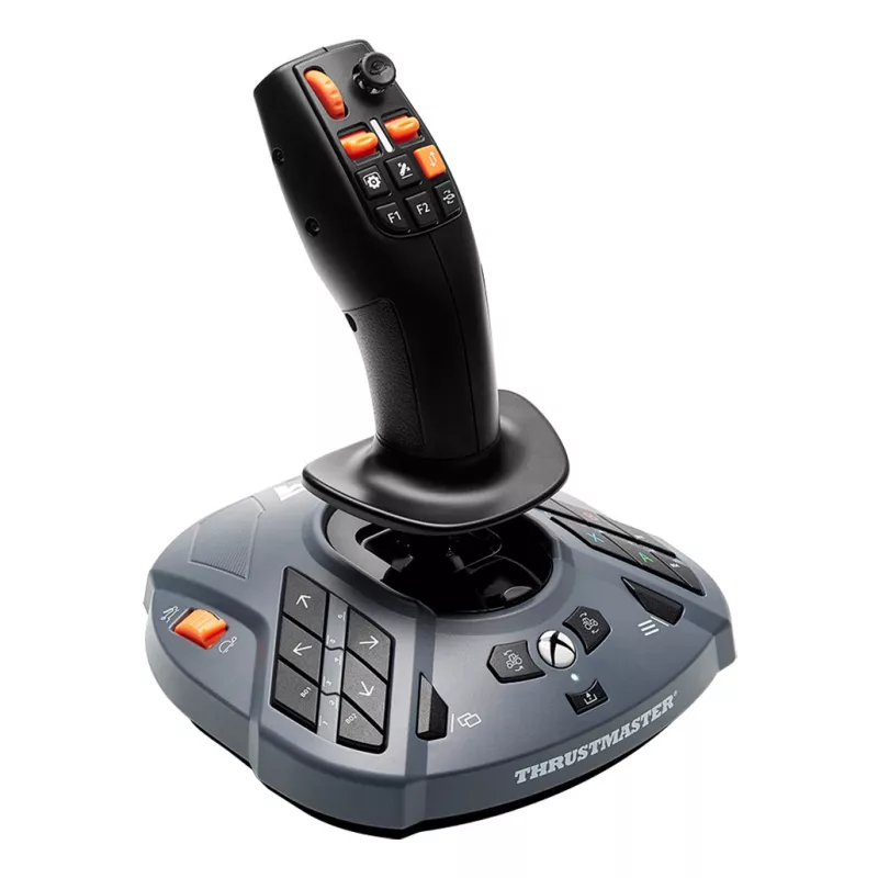 THRUSMASTER Joystick SimTask FarmStick pour simulation Farming et équipements lourds - 6 boutons, 1 molette, 1 mini-stick, 2…