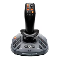 THRUSMASTER Joystick SimTask FarmStick pour simulation Farming et équipements lourds - 6 boutons, 1 molette, 1 mini-stick, 2…