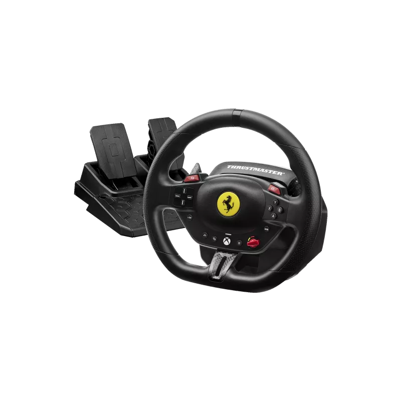 THRUSTMASTER T98 X - Volant Ferrari 296 GTS + Pédalier pour XBOX et PC