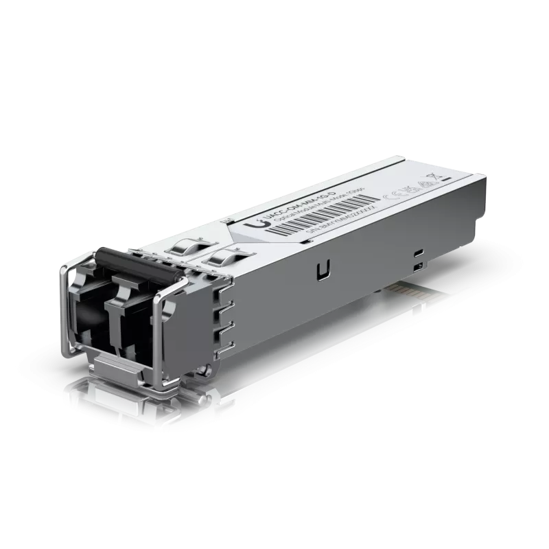 Ubiquiti - UACC-OM-MM-1G-D Émetteur-récepteur SFP 1 Gbit/s jusqu à 550 m en fibre multimode avec connecteur LC UPC duplex.