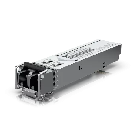 Ubiquiti - UACC-OM-MM-1G-D Émetteur-récepteur SFP 1 Gbit/s jusqu à 550 m en fibre multimode avec connecteur LC UPC duplex.
