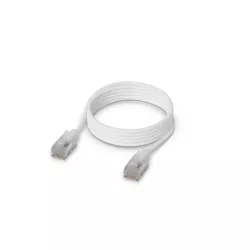 UACC-Cable-Patch-EL-C6A-1M-W Câble RJ45 CAT 6a 1m blindé - blanc.