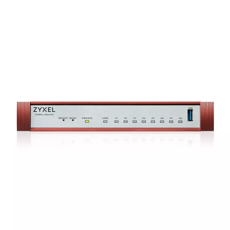Zyxel - USGFLEX100H-EU0101F Firewall - 8 ports - 1GbE.