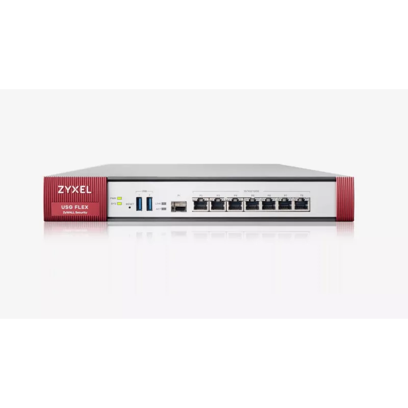 Zyxel USGFLEX200 - Firewall jusqu'à 50 utilisateurs - 2 ports WAN RJ45 Gbps - 4 ports LAN/DMZ RJ45 Gbps - 1 port SFP Gbps…
