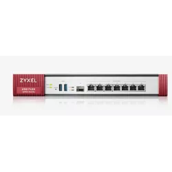 Zyxel USGFLEX500 - Firewall jusqu'à 200 utilisateurs - 7 ports Gbps RJ45 versatiles - 1 port SFP Gbps - Jusqu'à 300 VPN IPSec…