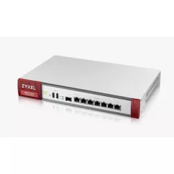 Zyxel USGFLEX500 - Firewall jusqu'à 200 utilisateurs - 7 ports Gbps RJ45 versatiles - 1 port SFP Gbps - Jusqu'à 300 VPN IPSec…