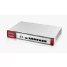 Zyxel USGFLEX500 - Firewall jusqu'à 200 utilisateurs - 7 ports Gbps RJ45 versatiles - 1 port SFP Gbps - Jusqu'à 300 VPN IPSec…