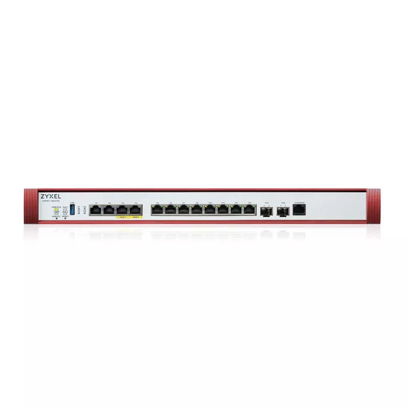 Zyxel USG Flex 100 - Firewall 10/100/1000,1*WAN, 1*SFP, 4*LAN/DMZ ports, 1*USB.