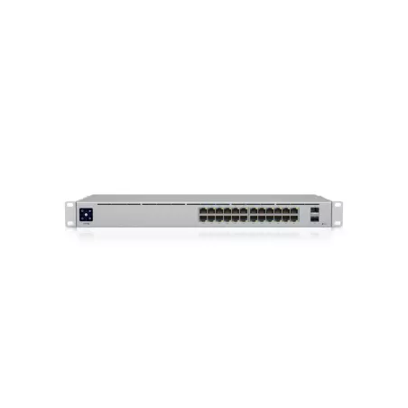 Ubiquiti - USW-24-POE - UniFi Switch USW-24-POE - Commutateur - Géré - 24 x 10/100/1000 (16 PoE+) + 2 x Gigabit SFP - de…