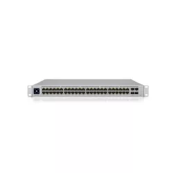 Ubiquiti UniFi Switch PRO 48 PoE Switch 48 ports : 40x 802.3at PoE+ 8x 802.3bt PoE++ -4x 10 GB SFP+ 600W max - écran tacile 1.3