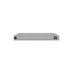 Ubiquiti - USW-Pro-HD-24-PoE Commutateur - Géré - L3 (22) 2.5 GbE, (2) 10 GbE PoE++ (4) 10G SFP+ ports - 600W total PoE.