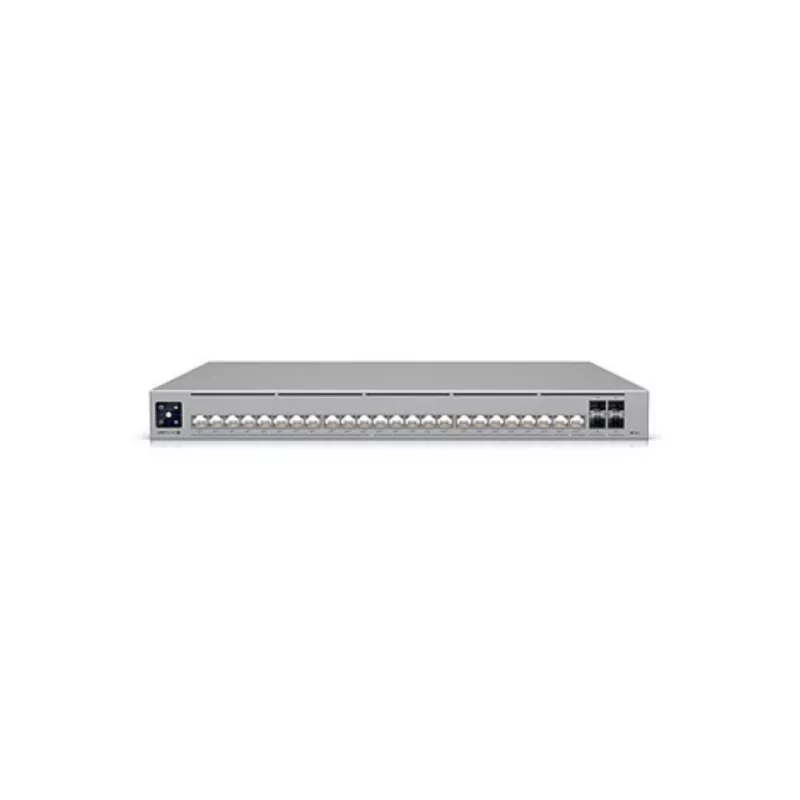 Ubiquiti - USW-Pro-HD-24-PoE Commutateur - Géré - L3 (22) 2.5 GbE, (2) 10 GbE PoE++ (4) 10G SFP+ ports - 600W total PoE.