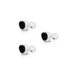 Ubiquiti - UVC-G4-BULLET-3 - Caméra de surveillance réseau extérieur, intérieur - couleur 1440p - audio - GbE (pack de 3).