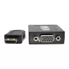 Tripp Lite by Eaton - Adaptateur HDMI vers VGA avec audio pour ultrabook/portable/ordinateur de bureau, (M/F), 15,24 cm.