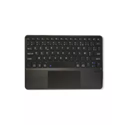 Etui tablette+ Clavier Bluetooth WE Etui Universel 12-13'' Compatible Android/iOS/Windows Noir-Gris
