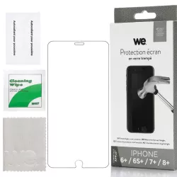 WE Verre trempé APPLE IPHONE 6+ / 6s+ / 7+ / 8+