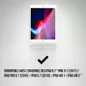 Protection d'écran iPad 9.7'' (2016 2017, 2018) Conception en verre trempé anti-rayures, anti-reflets