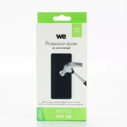 WE Verre trempé MOTOROLA MOTO G51