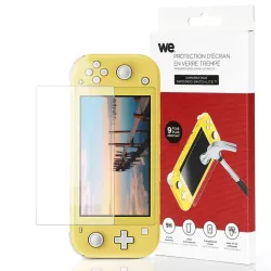 Protection d'écran Nintendo Switch Lite en verre trempé 9H - anti-rayures Transparent - avec kit de nettoyage