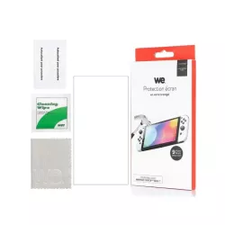 Protection d'écran Nintendo Switch OLED 7 - Conception en Verre Trempé 9H - anti-rayures - transparence totale