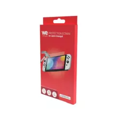 Protection d'écran Nintendo Switch OLED 7 - Conception en Verre Trempé 9H - anti-rayures - transparence totale