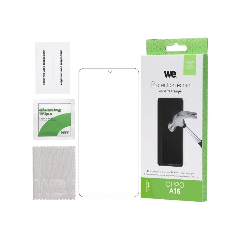 WE Verre trempé Oppo A16 / A16 / A16S / A54S