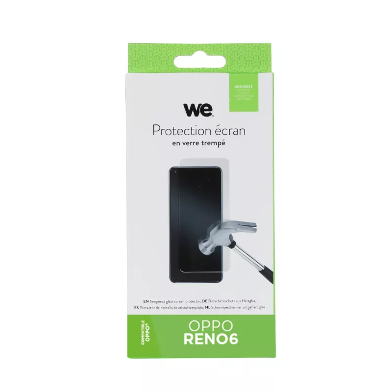 WE Verre trempé Oppo RENO6