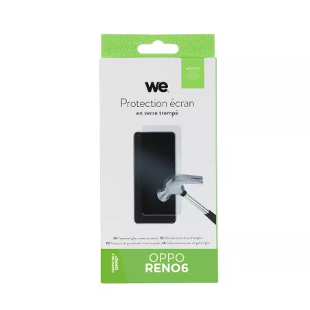 WE Verre trempé Oppo RENO6