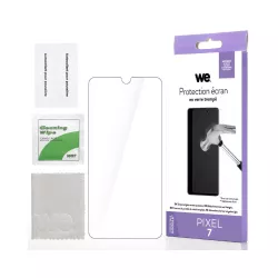 WE Verre trempé GOOGLE PIXEL 7 : Protection écran - anti-rayures - anti-bulles d'air - ultra-résistant - dureté 9H Glass