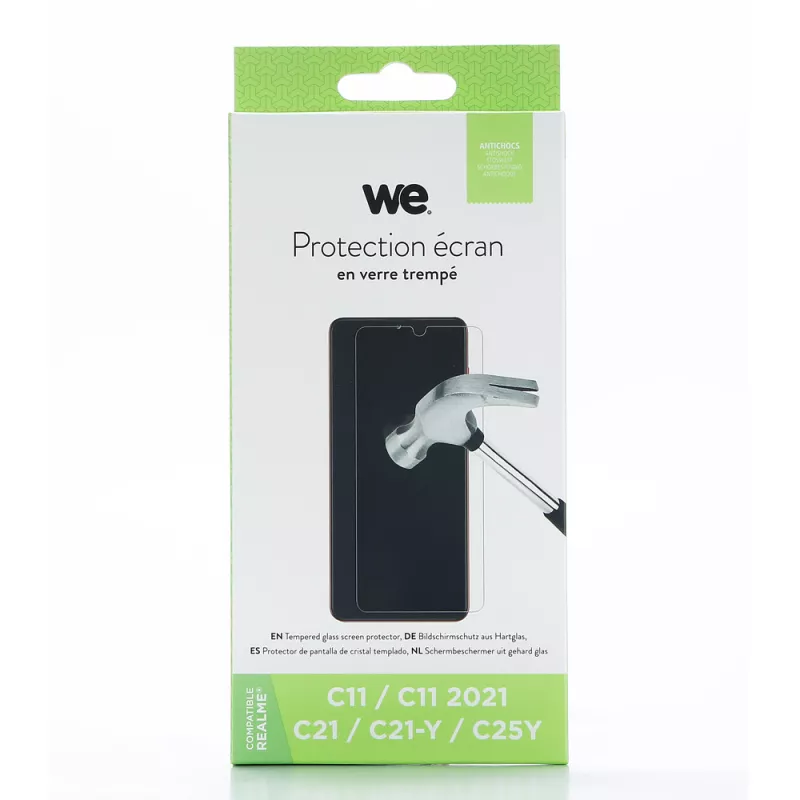 WE Verre trempé REALME C11 / C11 2021 / C21 / C21-Y / C25Y