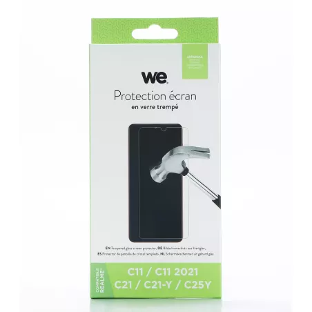WE Verre trempé REALME C11 / C11 2021 / C21 / C21-Y / C25Y