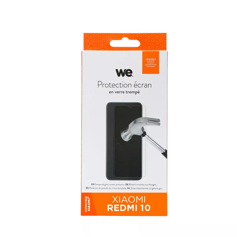 WE Verre trempé XIAOMI REDMI 10 4G/ REDMI NOTE 11 4G / 11S 4G