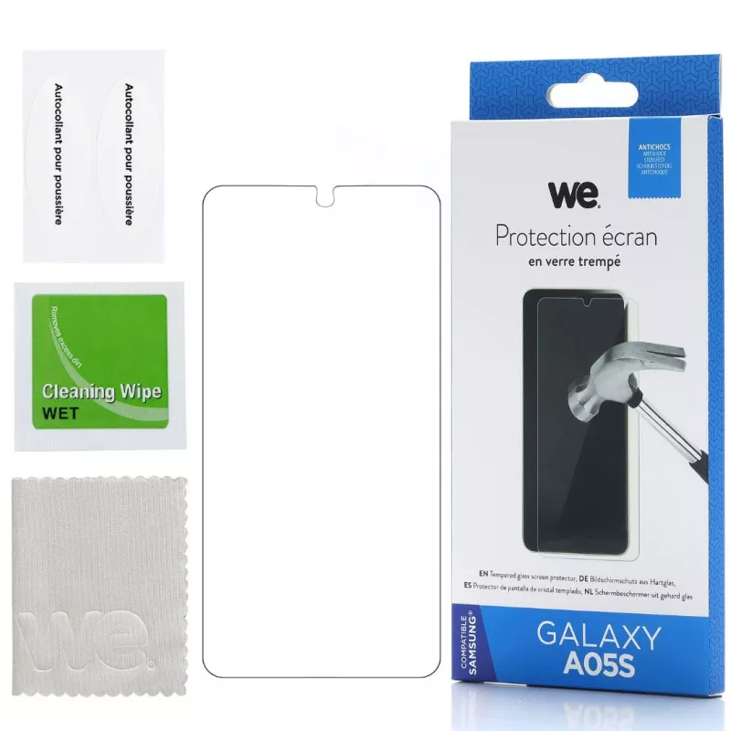 WE verre trempé SAMSUNG A05S
