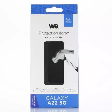 WE verre trempé SAMSUNG A22 5G
