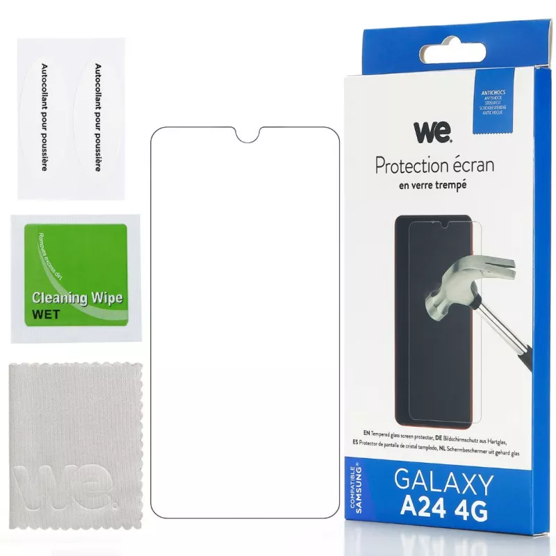 WE verre trempé SAMSUNG GALAXY A24 4G