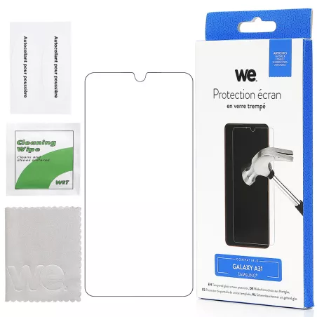 E Verre trempé SAMSUNG GALAXY A22 4G / A31 / A32 4G / A33 5G