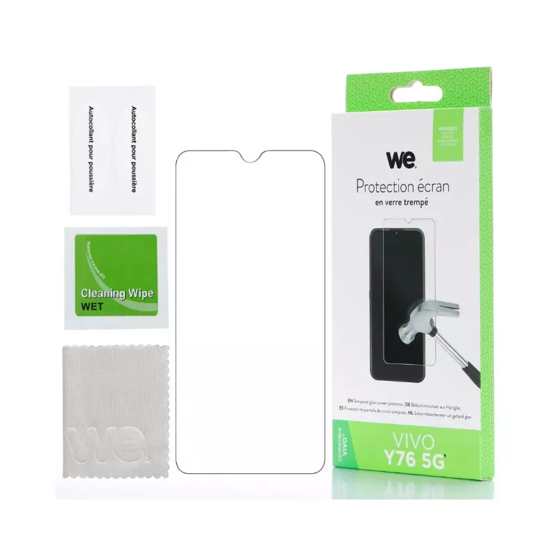 WE Verre trempé VIVO Y76 5G