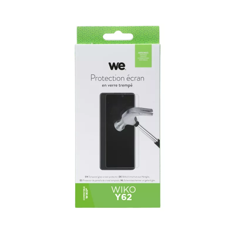 WE Verre trempé WIKO Y62