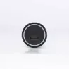 WE Chargeur allume-cigare 1 port USB-C - 20W/3A - avec câble USB-C/USB-C torsadé 1.50m - noir