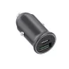 Chargeur allume-cigare WE - 2 ports USB (USB-A max 18W+ USB-C max 60W) QC et PD 3.0 pour smartphone tablette, PC, GPS et plus…