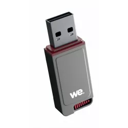 Adaptateur WE pour Apple Carplay et Android Auto sans fil - Format ultra compact - Adaptateur USB / USB-C fourni