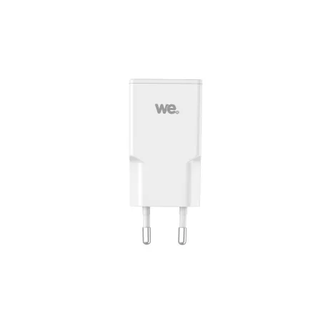 Chargeur secteur WE GaN 1 port USB-C - Format super slim - 30W - PPS - Blanc