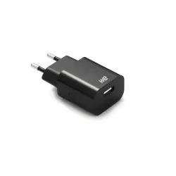 Bundle Chargeur + câble micro USB Chargeur secteur 2.4A 12W total + câble 1m noir