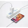 WE Bundle Chargeur Secteur + Câble Chargeur : Câble USB-C/Lightning Sortie Max 20W / Power Delivery 3.0 Mince, léger et…