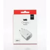 Chargeur secteur de la marque WE 1 Port USB-C 5V/3A, 9V/2A, 12V/1.5 Power Delivery, alimentation de 18W Mince, léger et…