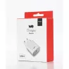 Chargeur secteur de la marque WE 1 Port USB-C 5V/3A, 9V/2A, 12V/1.5 Power Delivery, alimentation de 18W Mince, léger et…