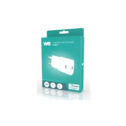 Chargeur secteur WE GaN 2 ports USB-C 1 port USB - 100W - Blanc
