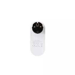WE Chargeur secteur 2 ports USB A (12W) + 1 port USB-C (20W) - Prise de courant 16A - Tête rotative - Blanc